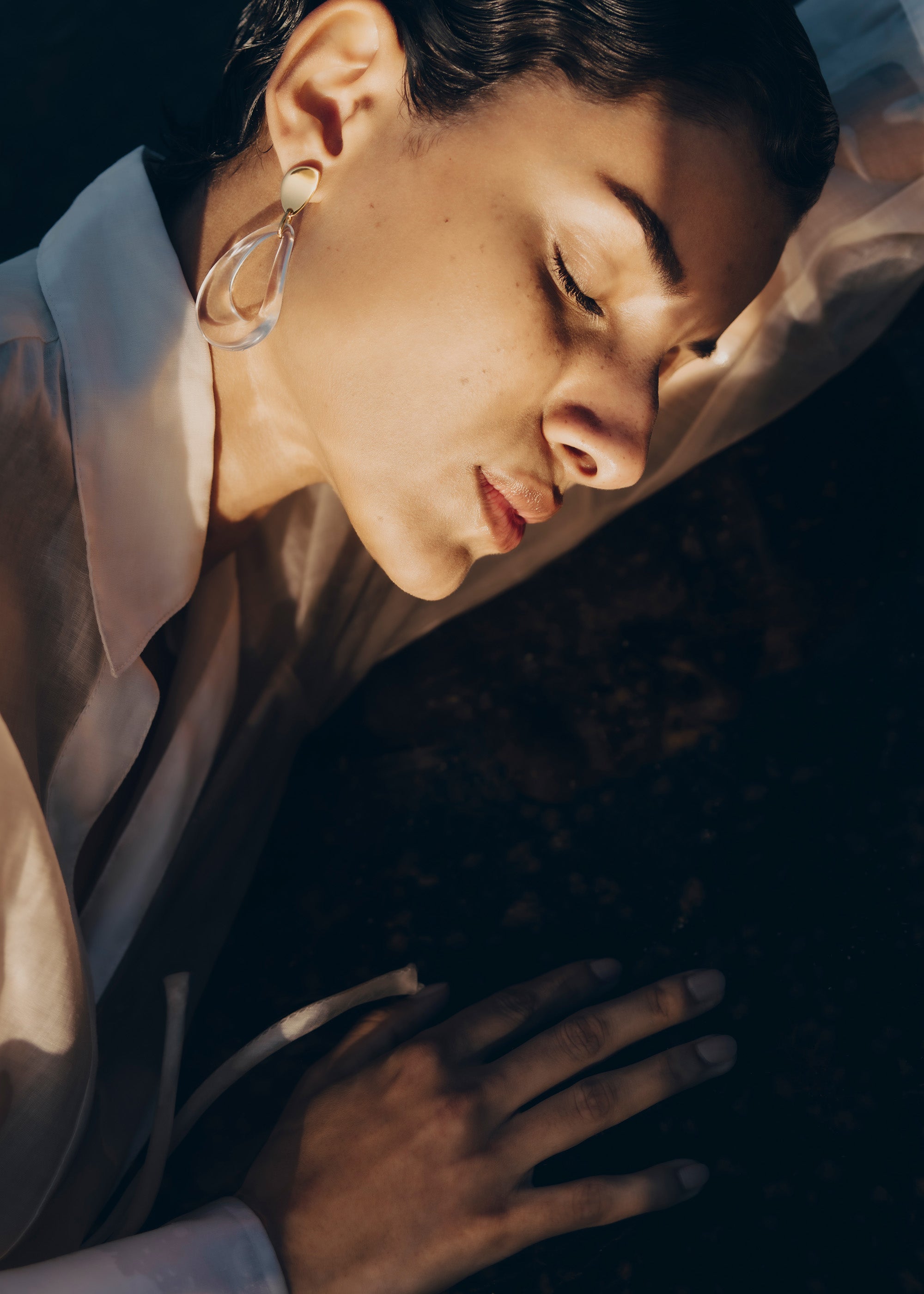 Naé Drop Earrings - Glass